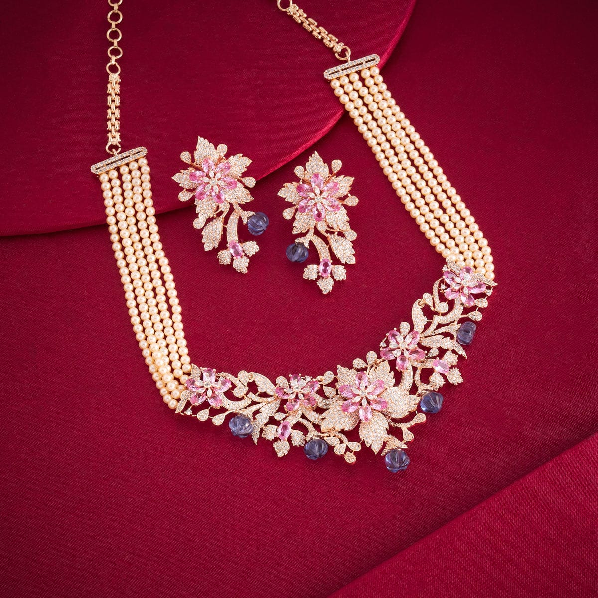 Zircon Necklace 192408 - Image 13