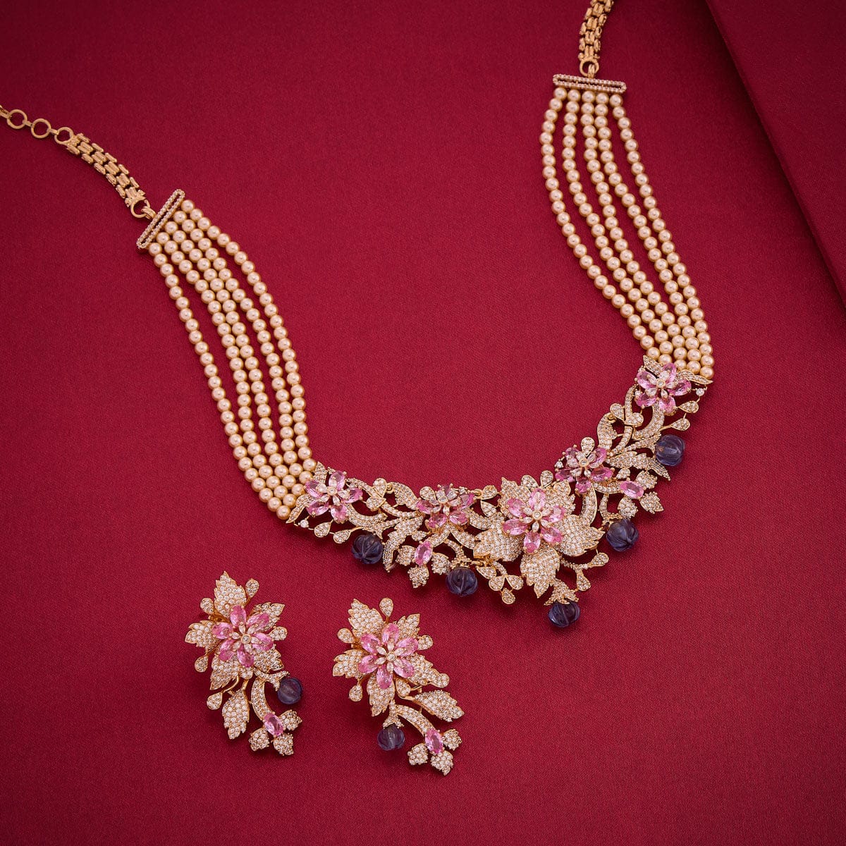 Zircon Necklace 192408 - Image 7