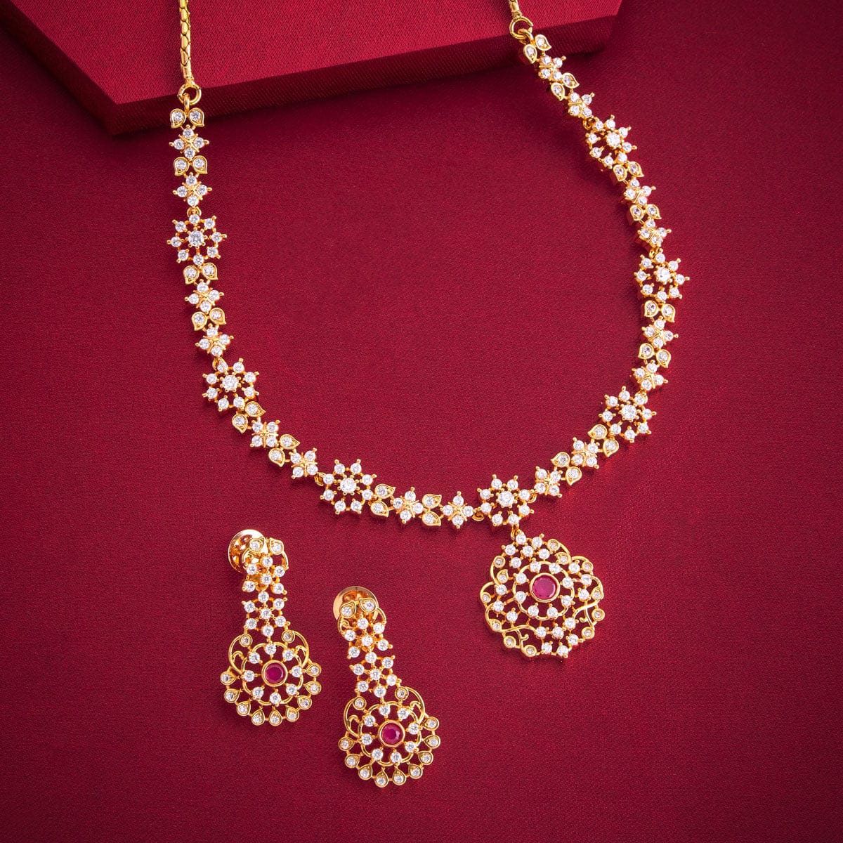 Zircon Necklace 192623 - Image 2