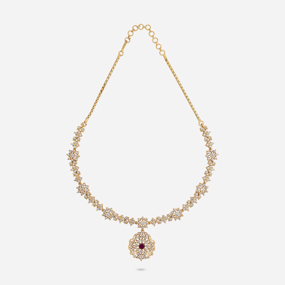 Zircon Necklace 192623 - Image 4