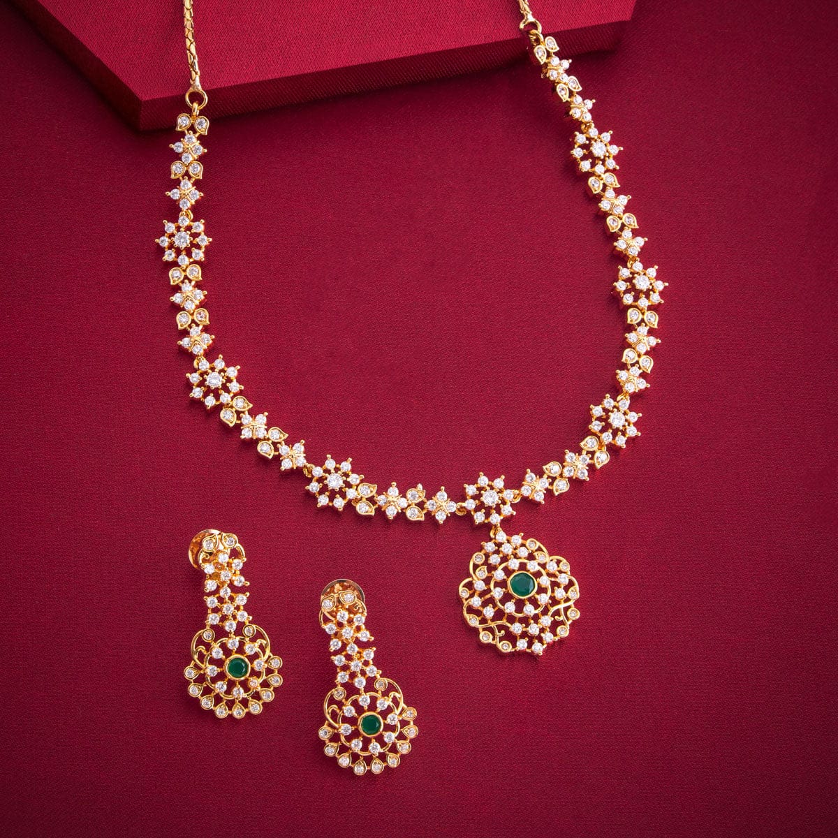 Zircon Necklace 192623 - Image 8