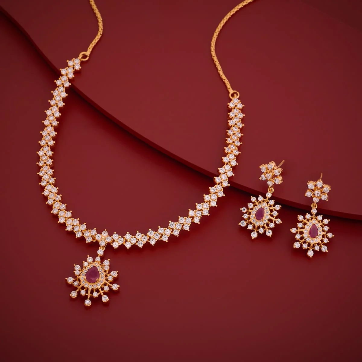 Zircon Necklace 192625 - Image 2