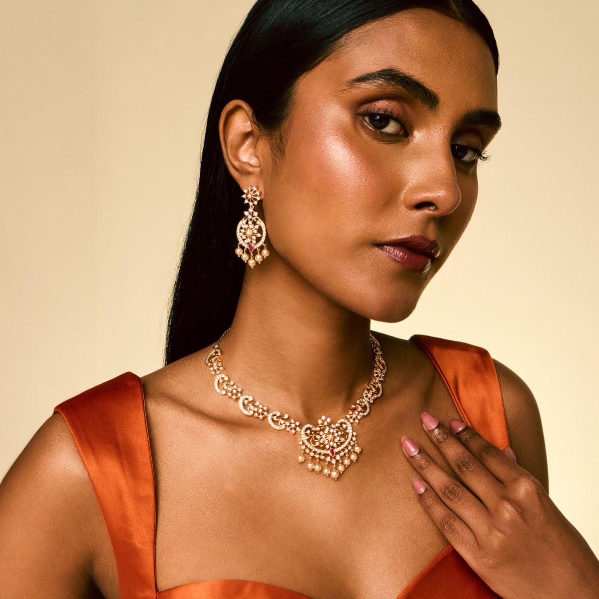 Zircon Necklace 192628 - Image 3