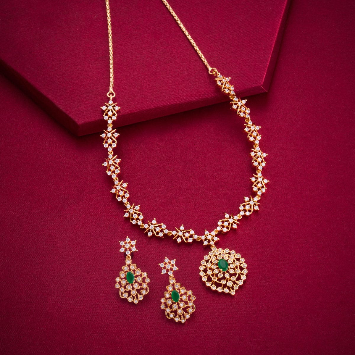 Zircon Necklace 192629 - Image 8