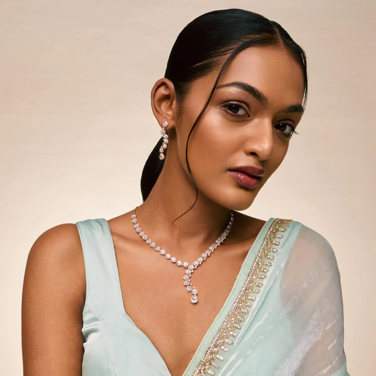 Zircon Necklace 193108 - Image 3
