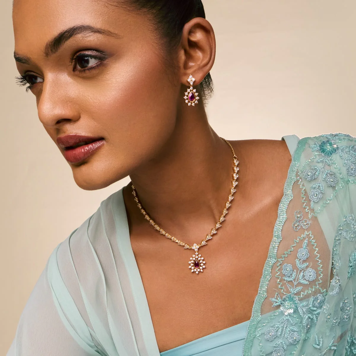 Zircon Necklace 193181 - Image 3