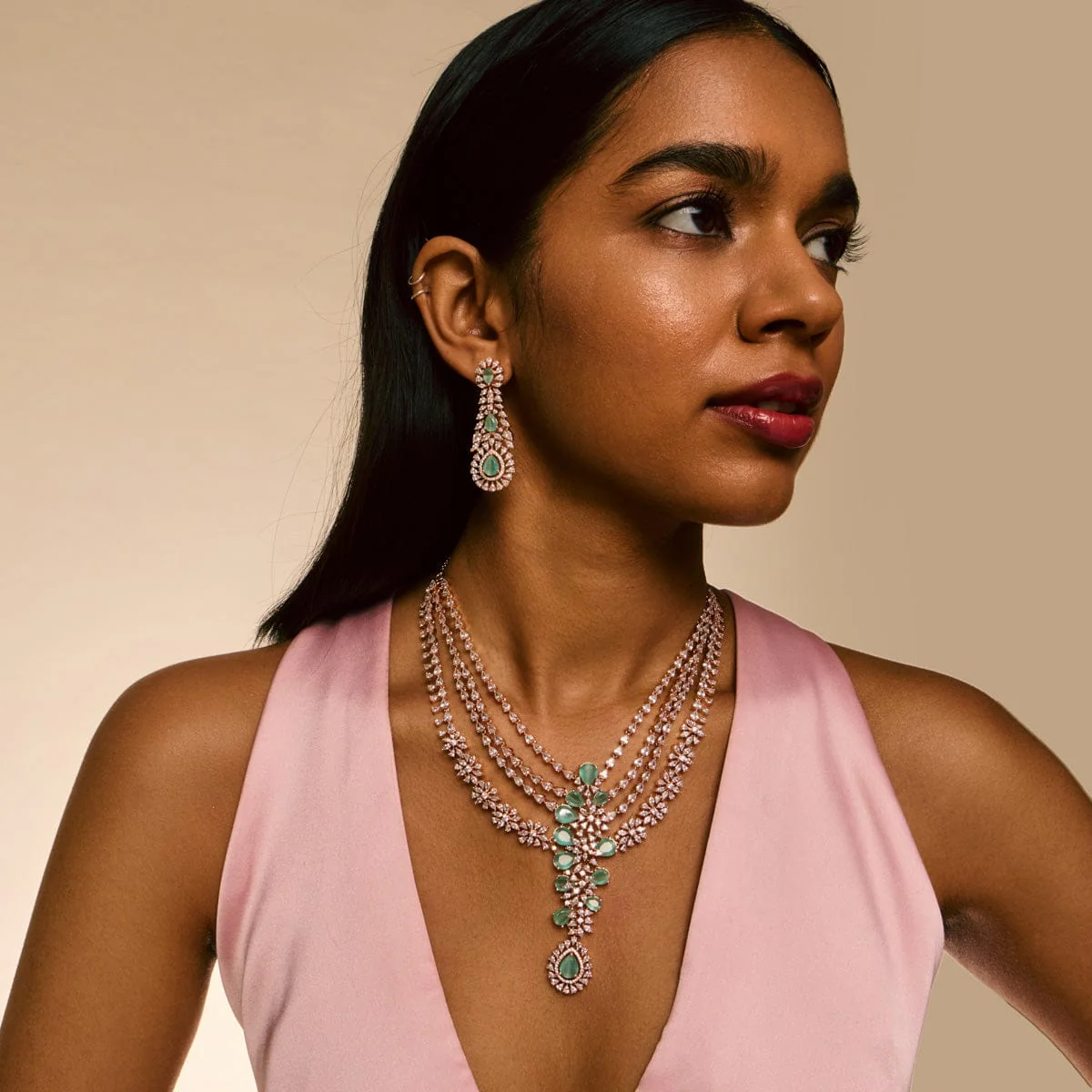 Zircon Necklace 193781 - Image 28