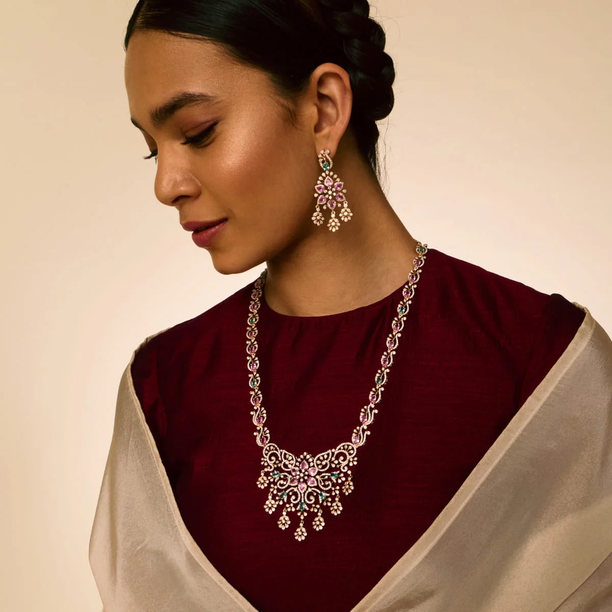 Zircon Necklace 193961 - Image 3
