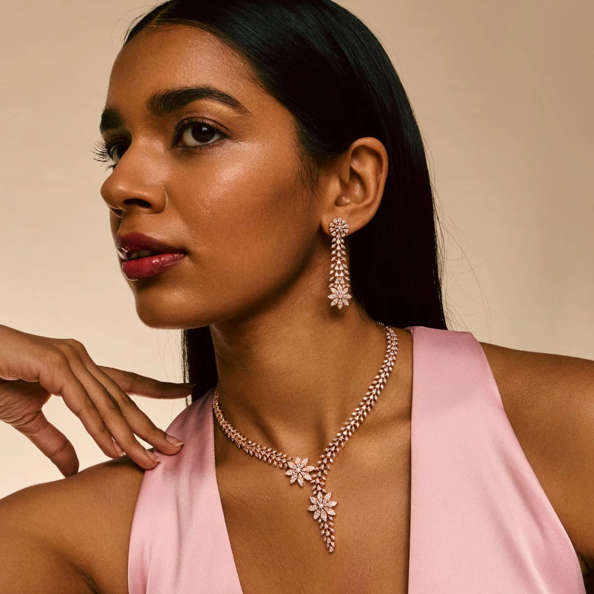 Zircon Necklace 195619 - Image 3
