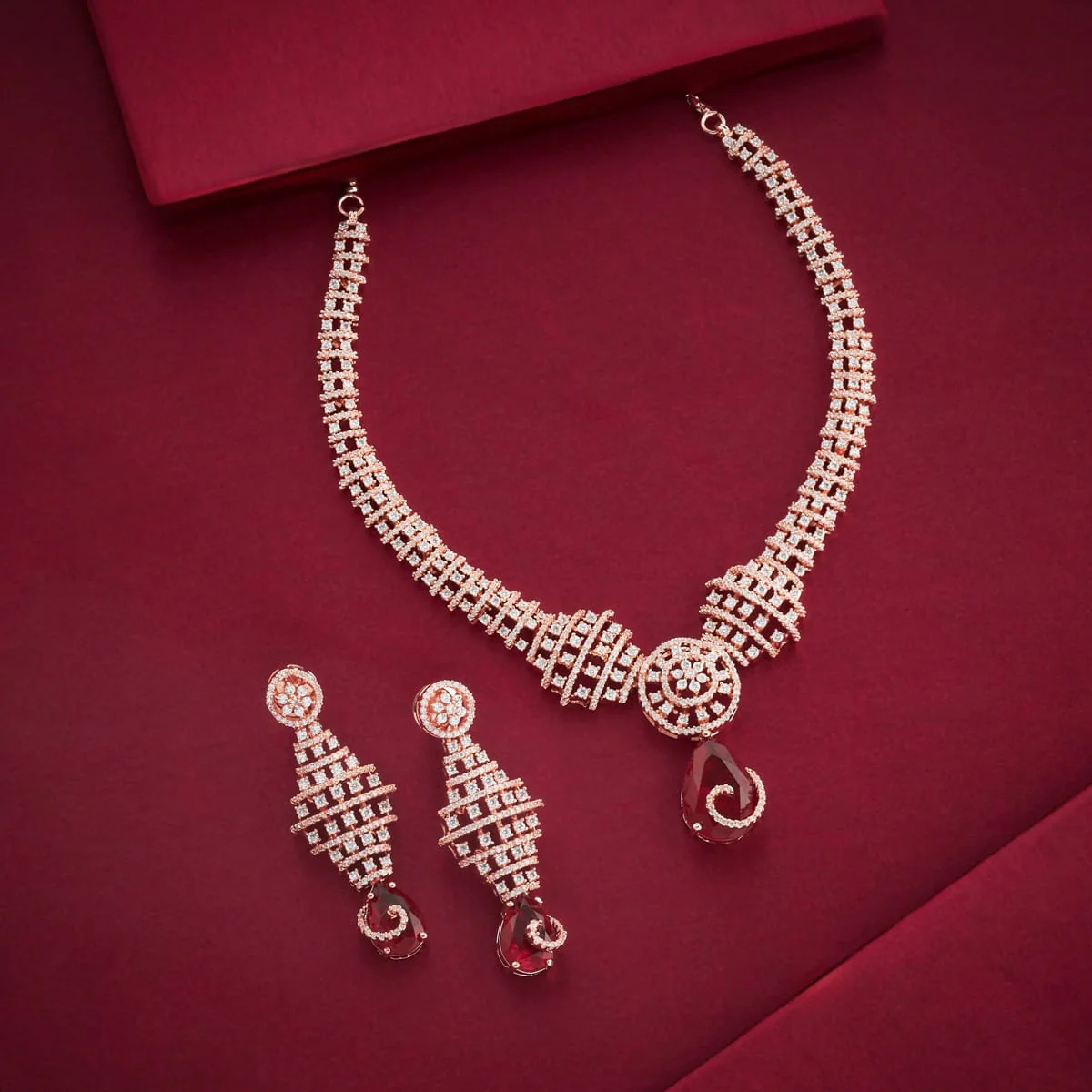 Zircon Necklace 195633 - Image 2