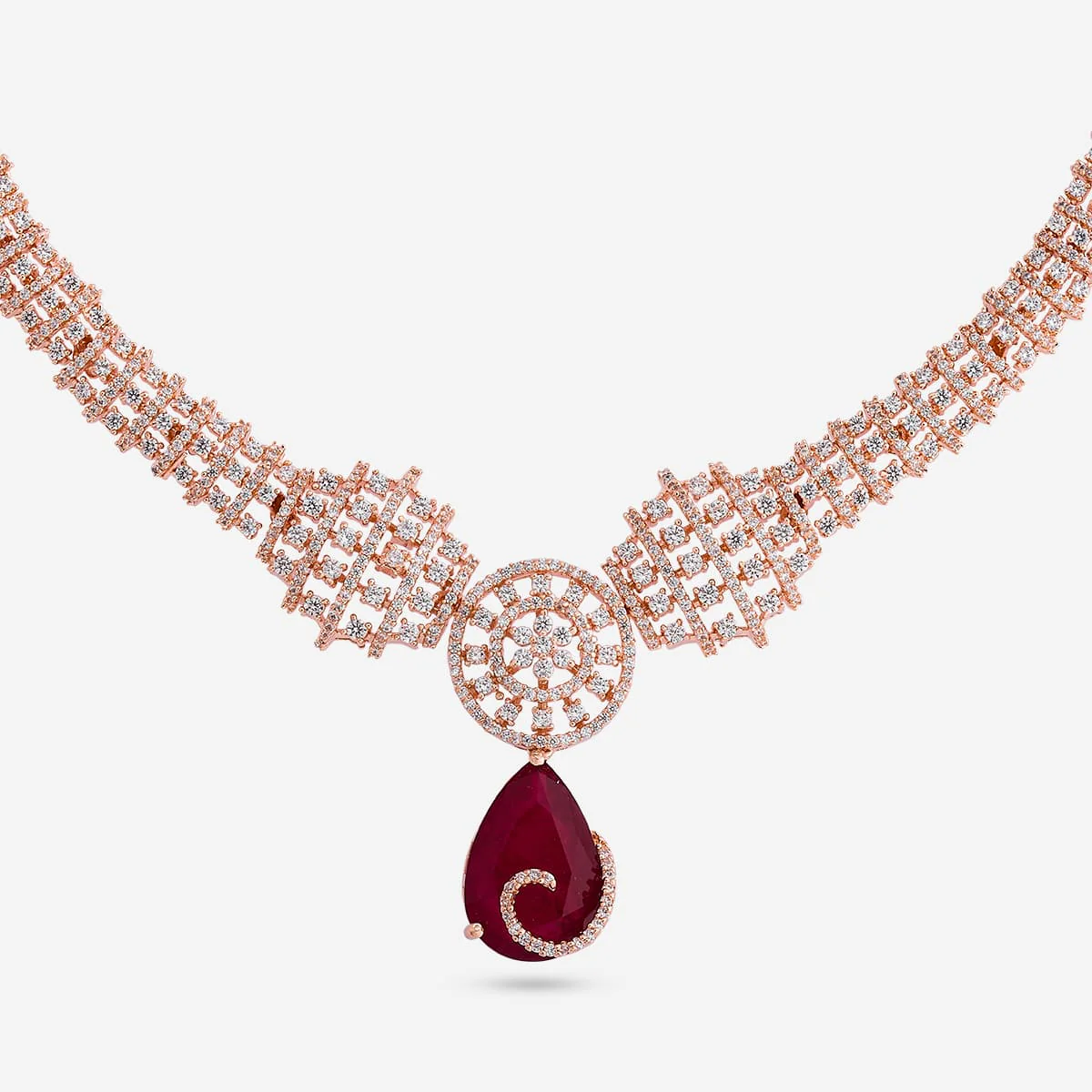 Zircon Necklace 195633 - Image 4