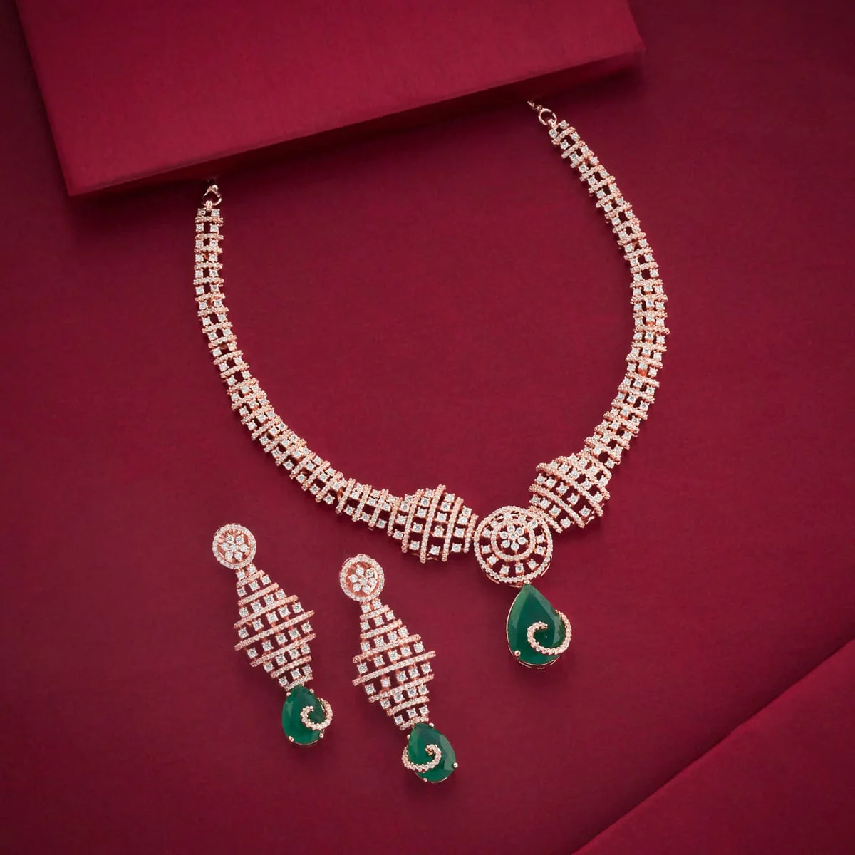 Zircon Necklace 195633 - Image 7