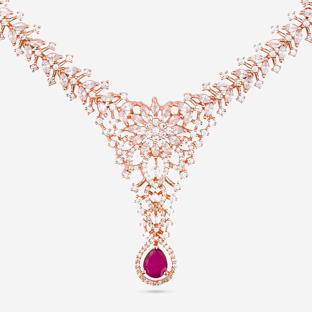 Zircon Necklace 195634 - Image 4
