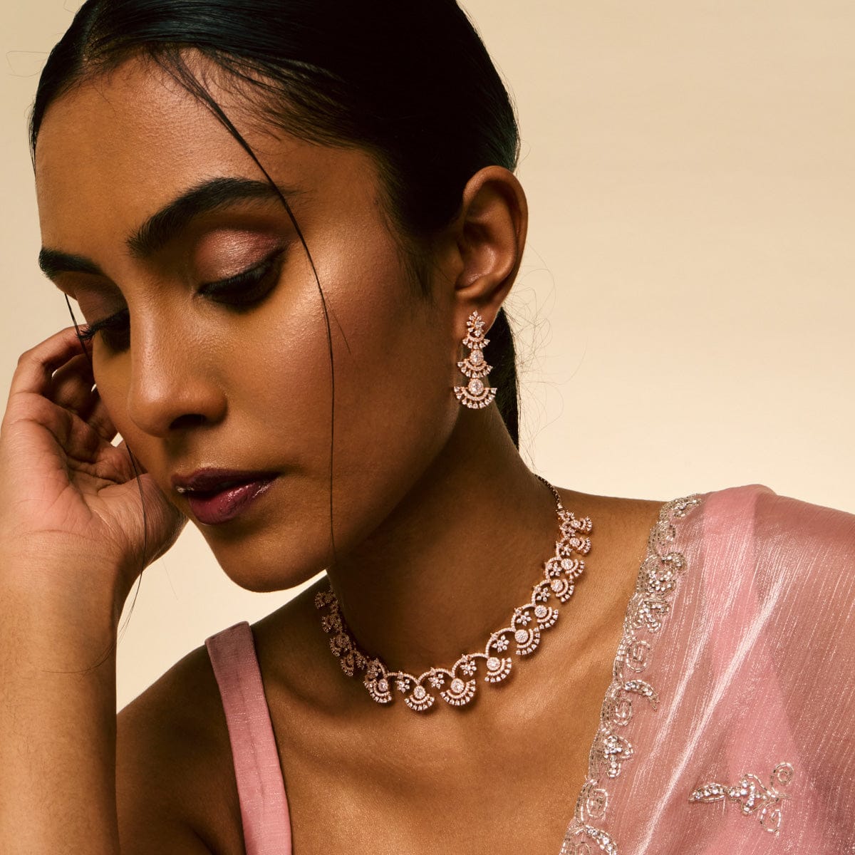 Zircon Necklace 195636 - Image 3