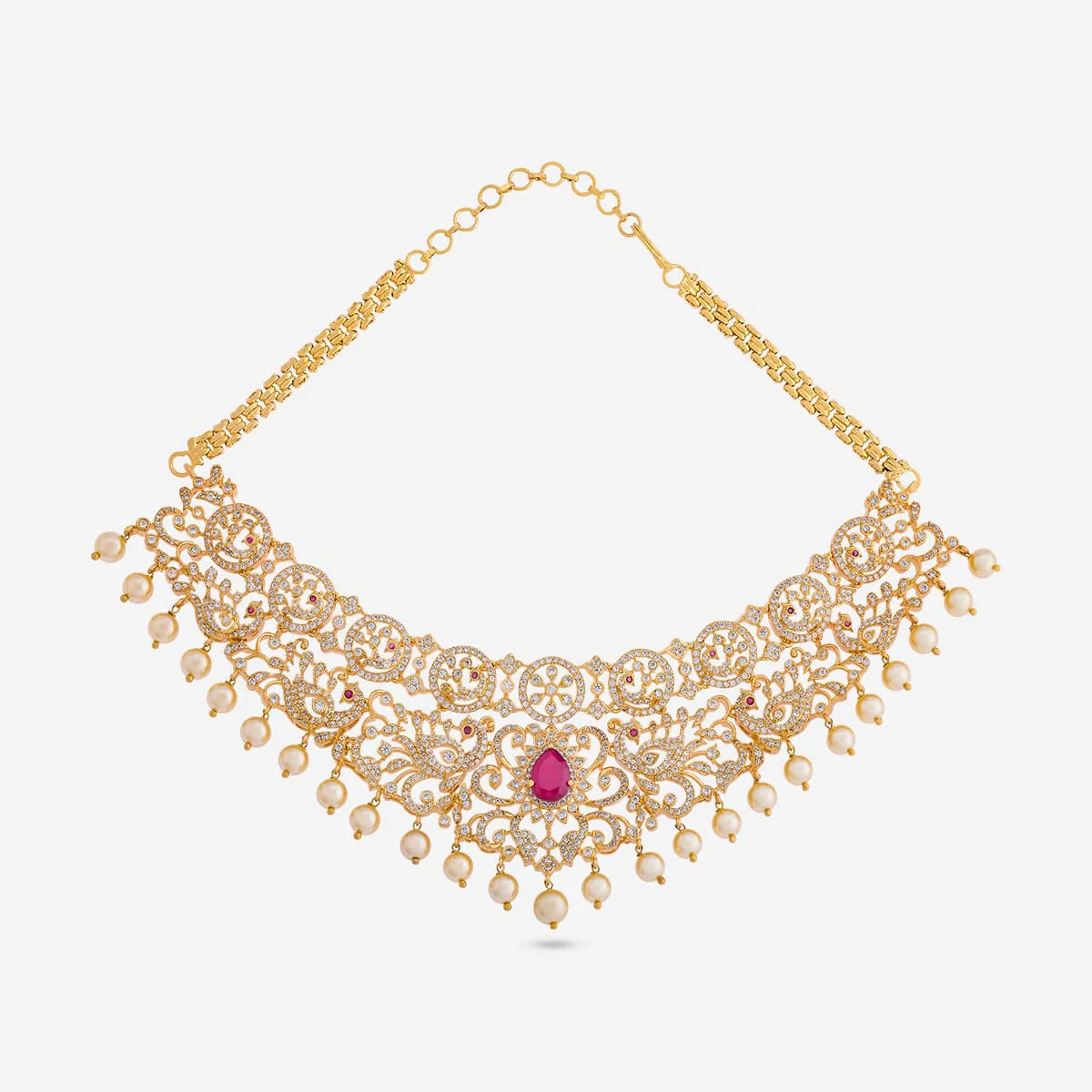 Zircon Necklace 195638 - Image 4