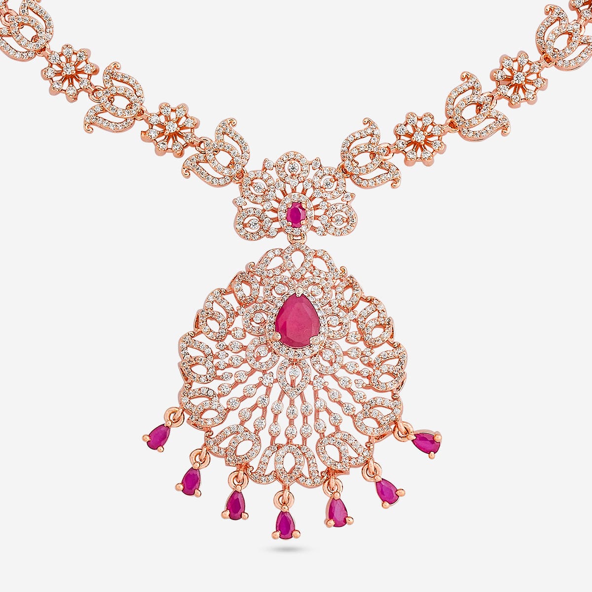 Zircon Necklace 195639 - Image 4