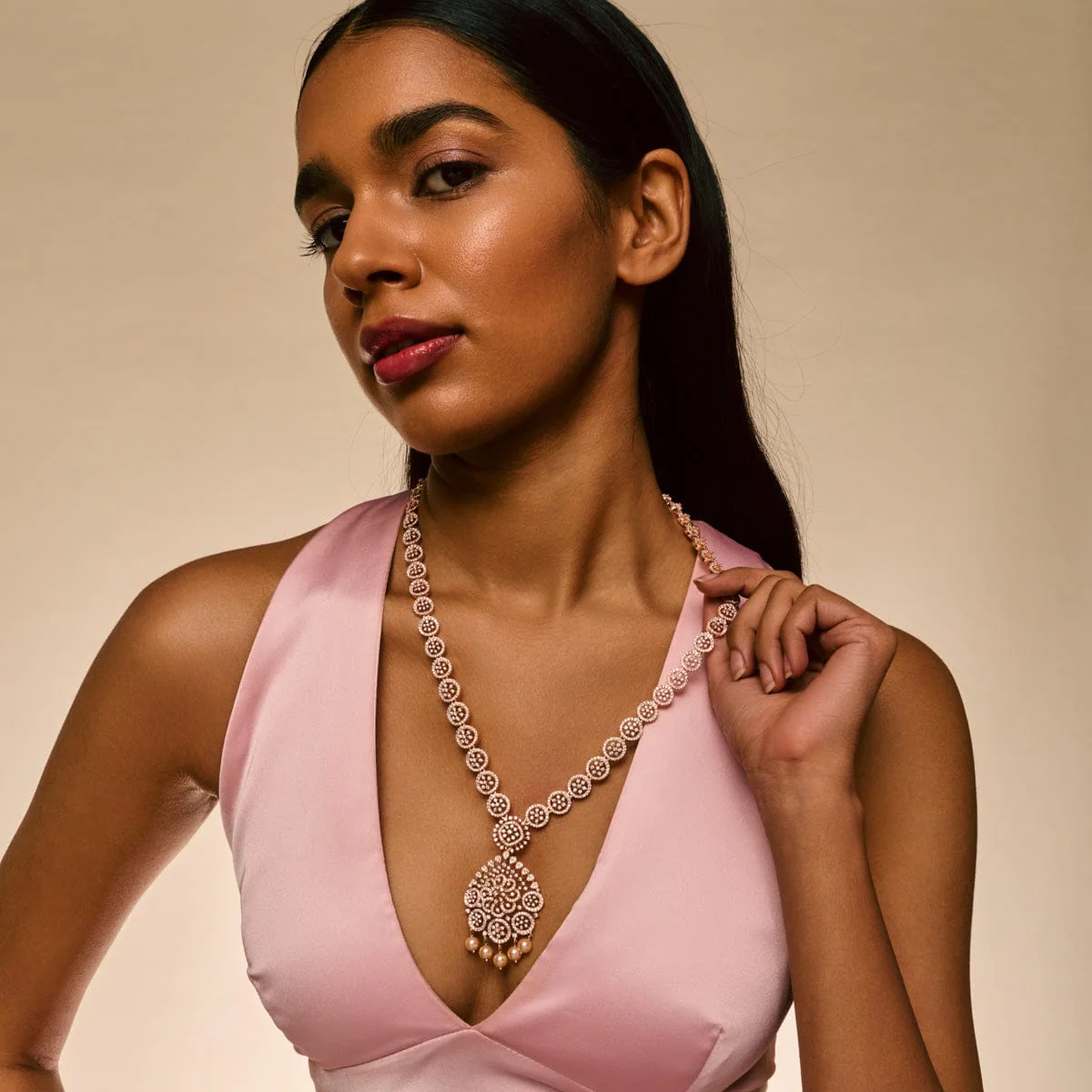 Zircon Necklace 195640 - Image 3