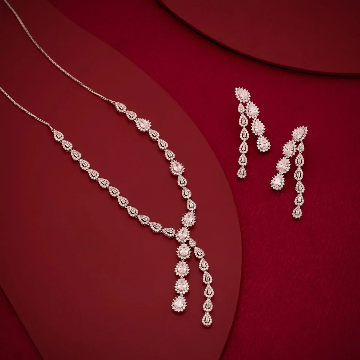 Zircon Necklace 195642 - Image 8