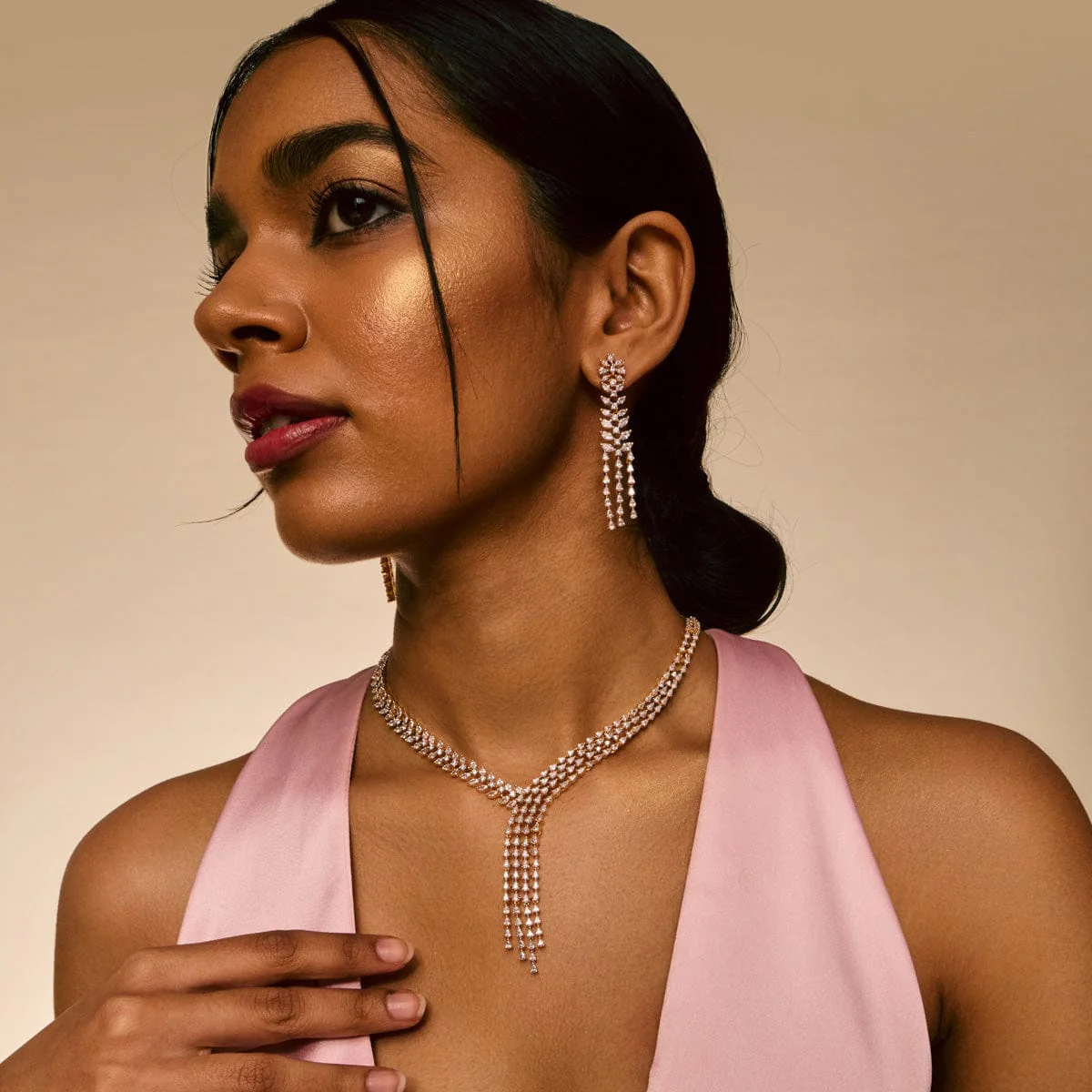 Zircon Necklace 195799 - Image 3