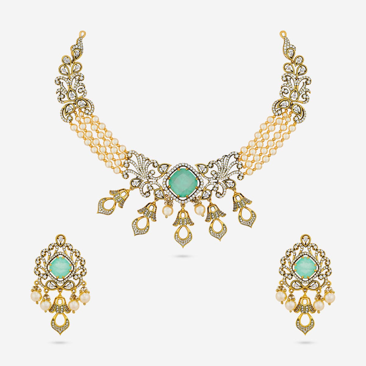 Zircon Necklace 196906 - Image 11