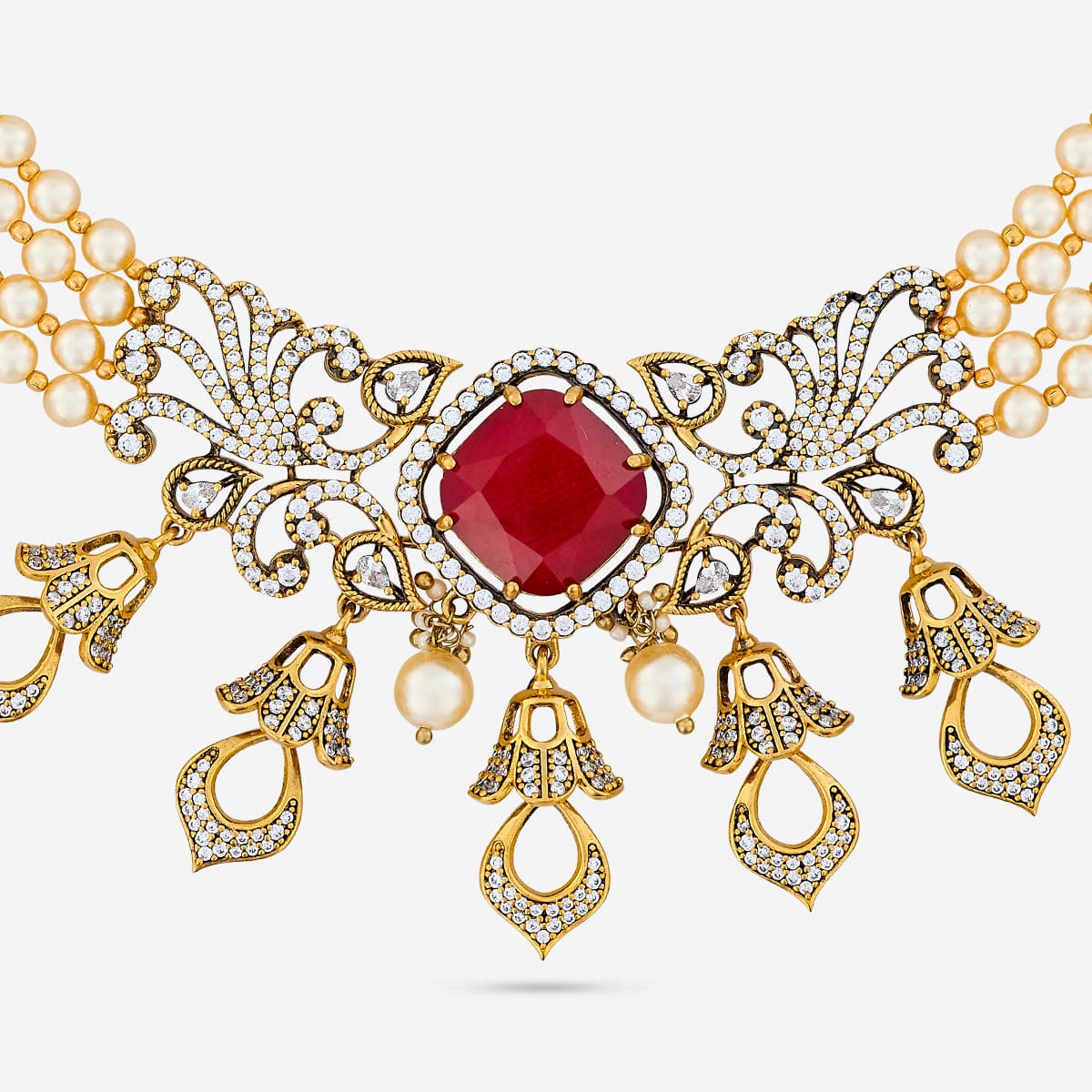 Zircon Necklace 196906 - Image 4