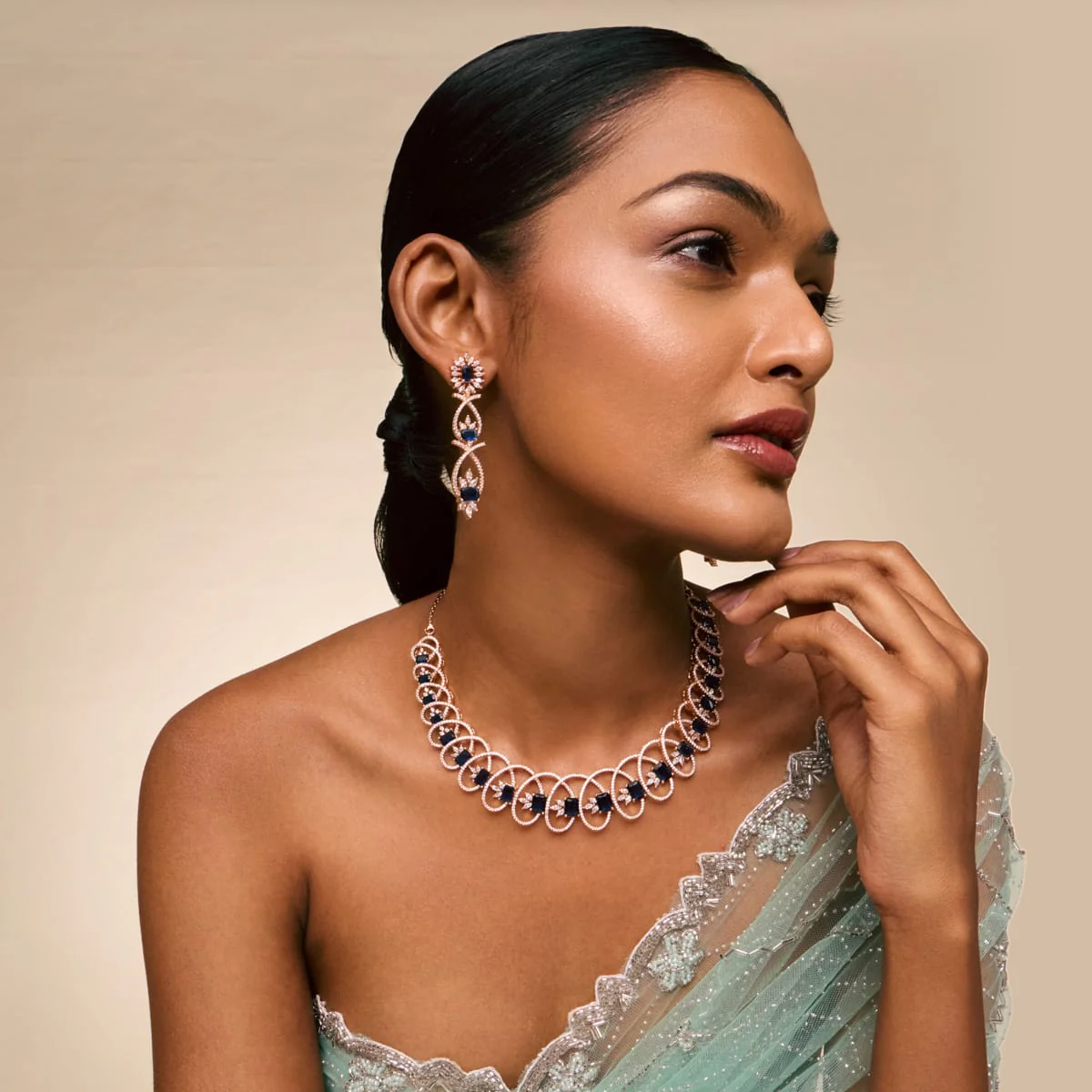 Zircon Necklace 197158 - Image 8