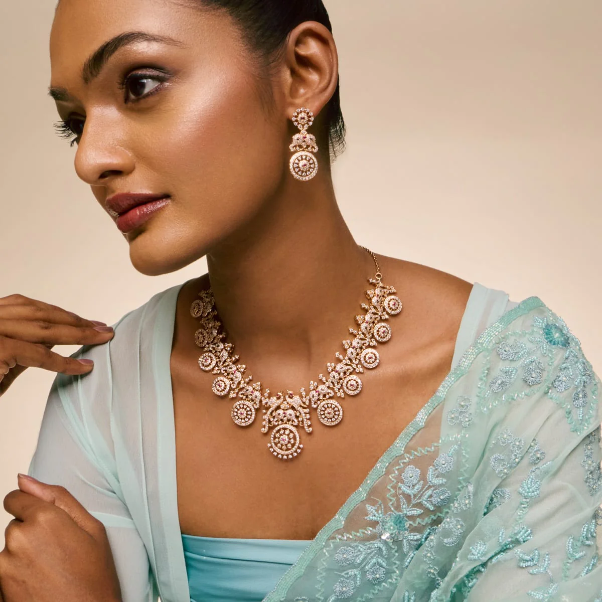 Zircon Necklace 197646 - Image 3
