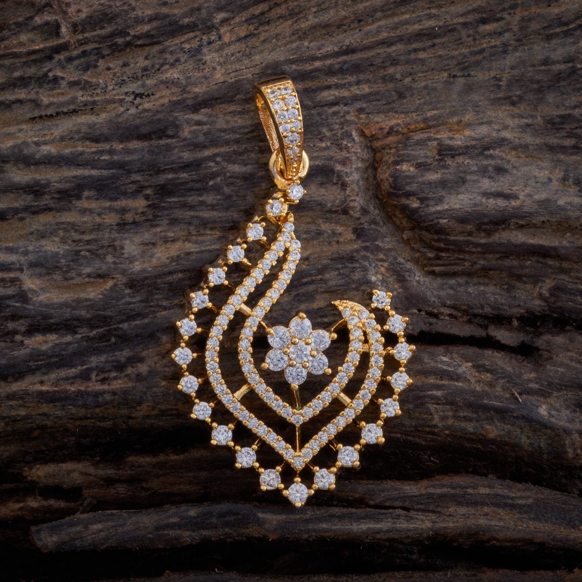 Zircon Pendant Earring 172769 - Image 2