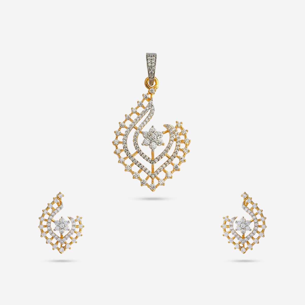 Zircon Pendant Earring 172769 - Image 7