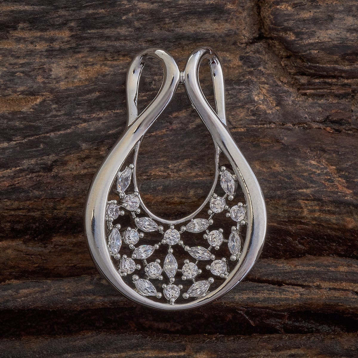 Zircon Pendant Earring 172969 - Image 3