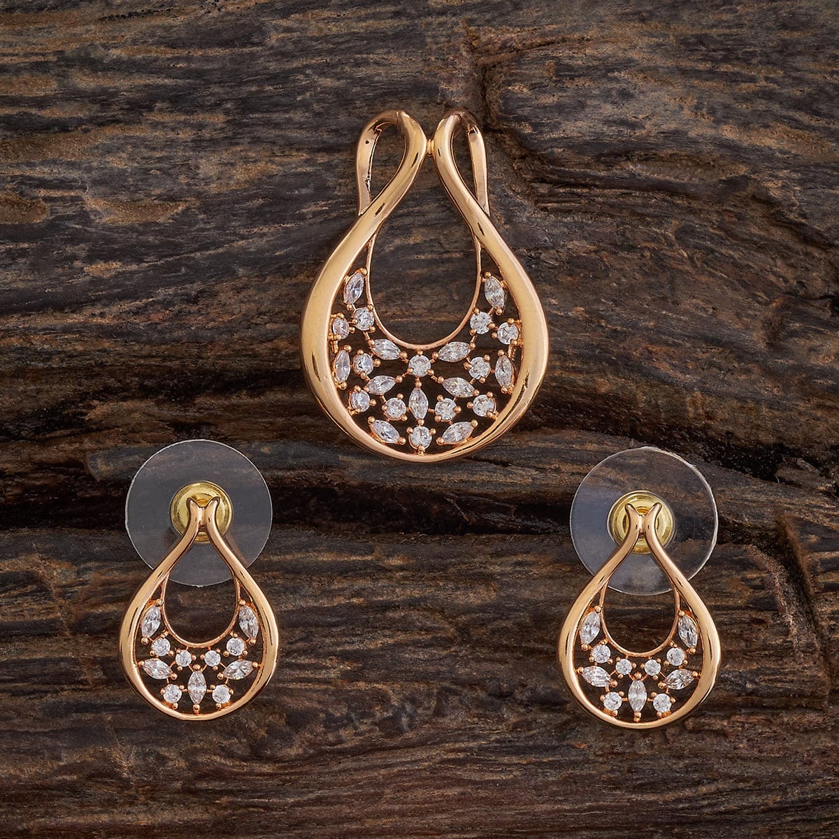 Zircon Pendant Earring 172969 - Image 6