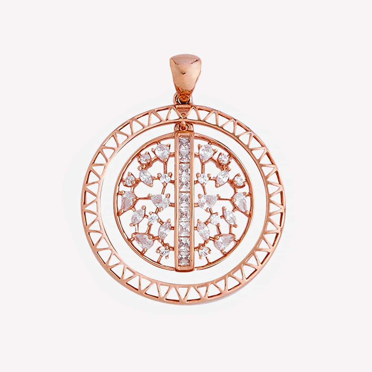 Zircon Pendant Earring 172975 - Image 6