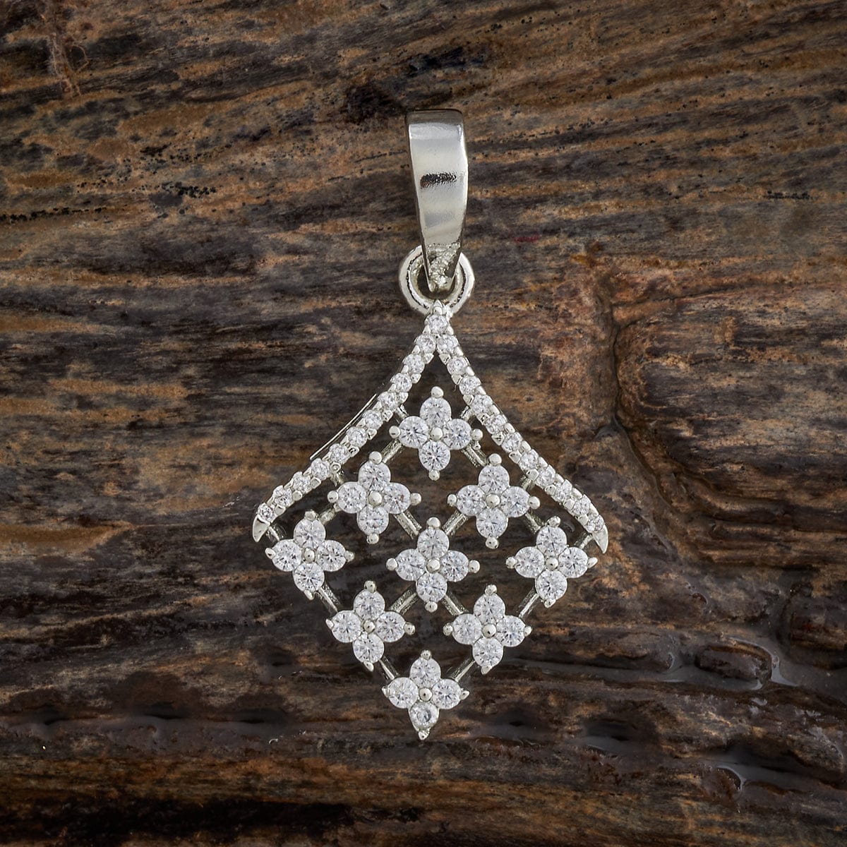 Zircon Pendant Earring 179969 - Image 3