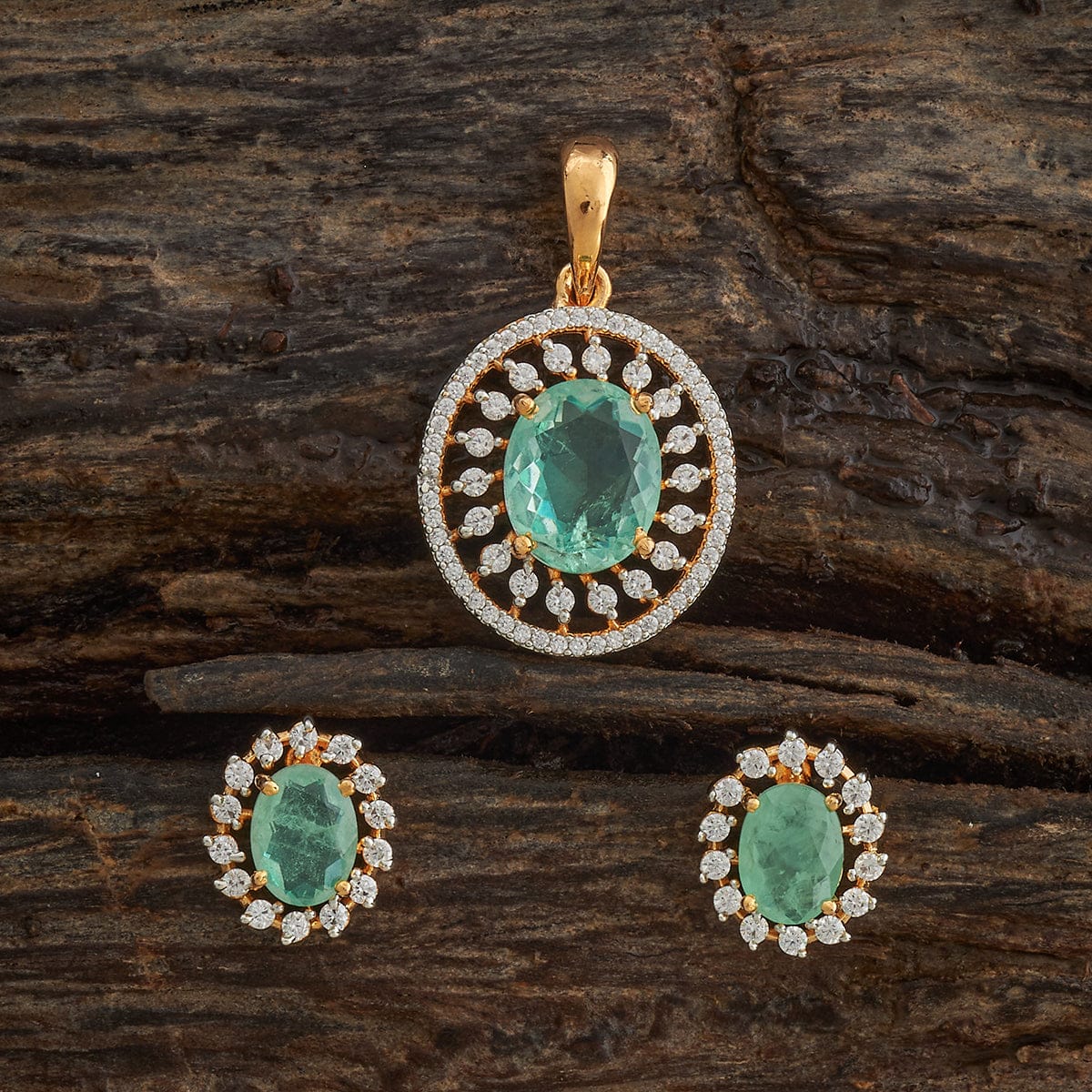 Zircon Pendant Earring 182055 - Image 10