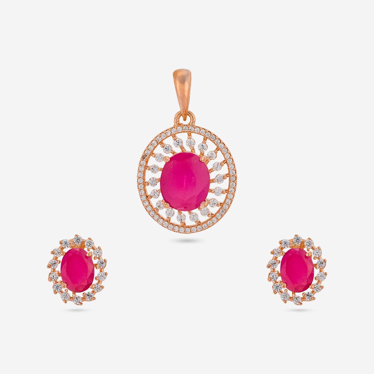Zircon Pendant Earring 182055 - Image 12