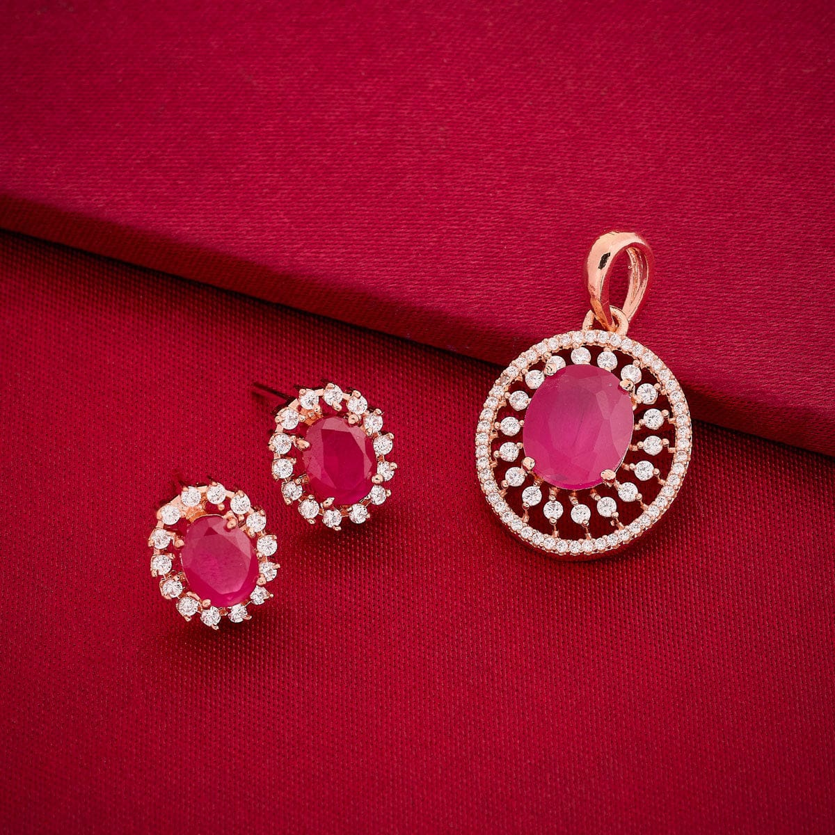 Zircon Pendant Earring 182055 - Image 13