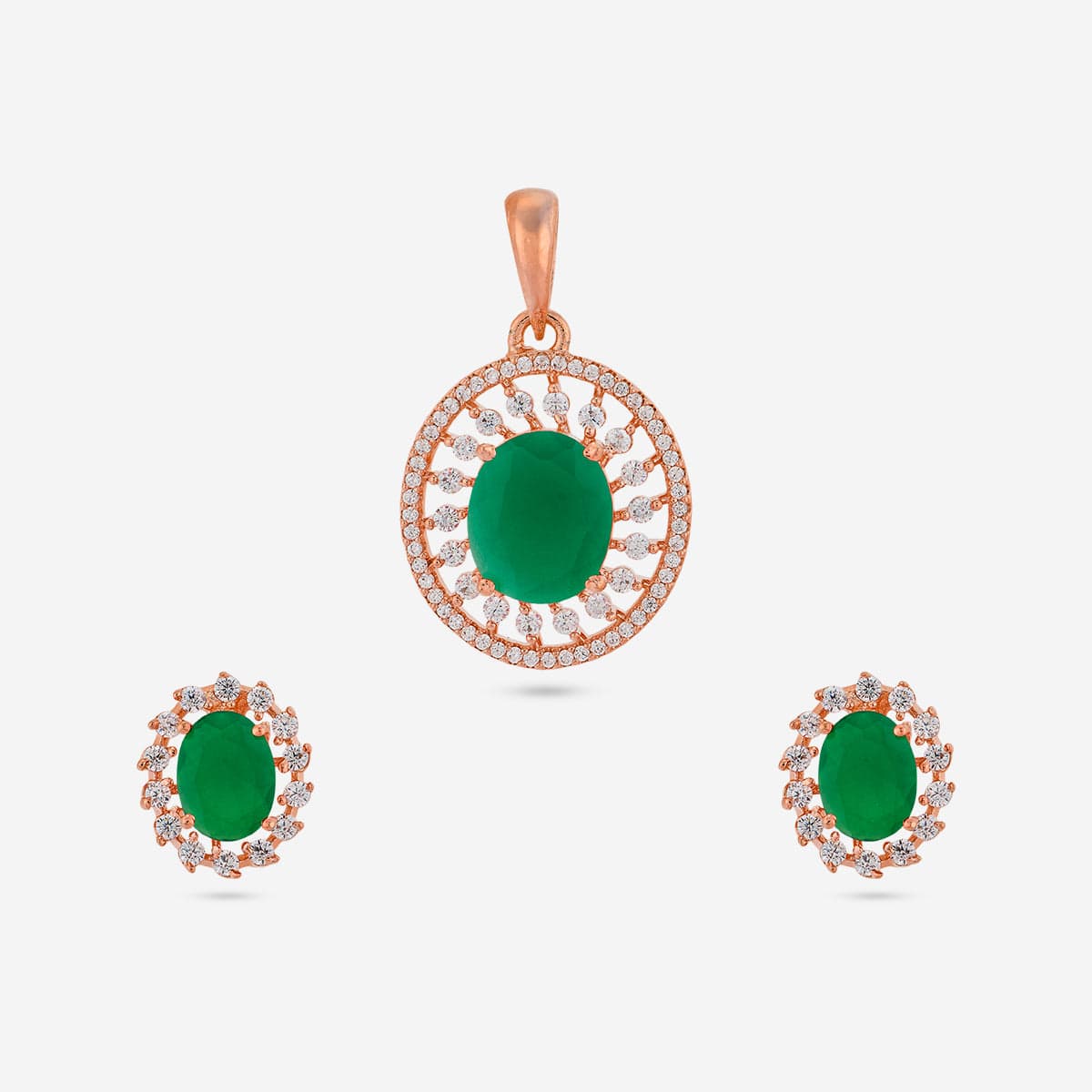 Zircon Pendant Earring 182055 - Image 16