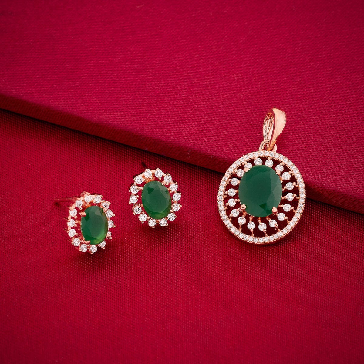 Zircon Pendant Earring 182055 - Image 17
