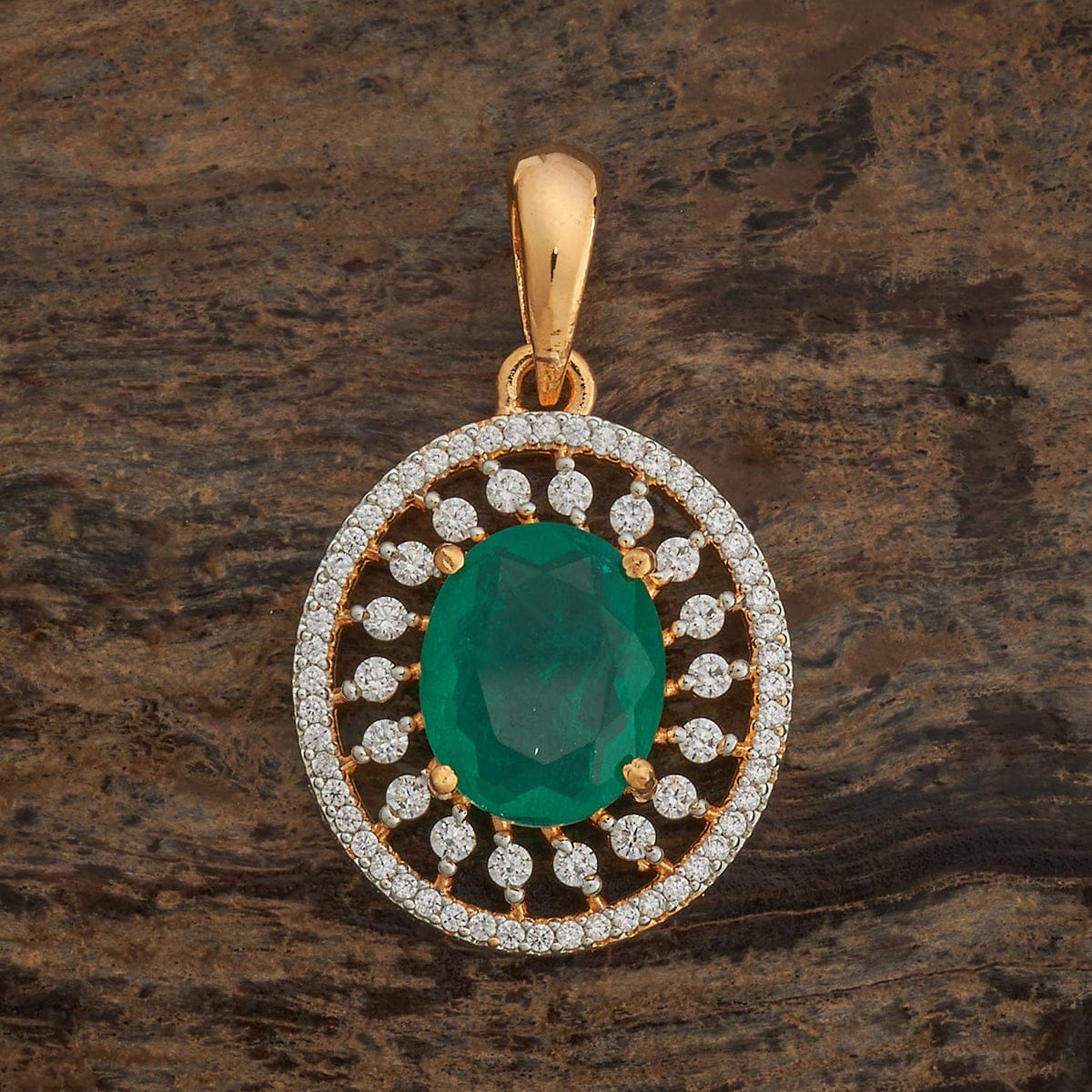 Zircon Pendant Earring 182055 - Image 4