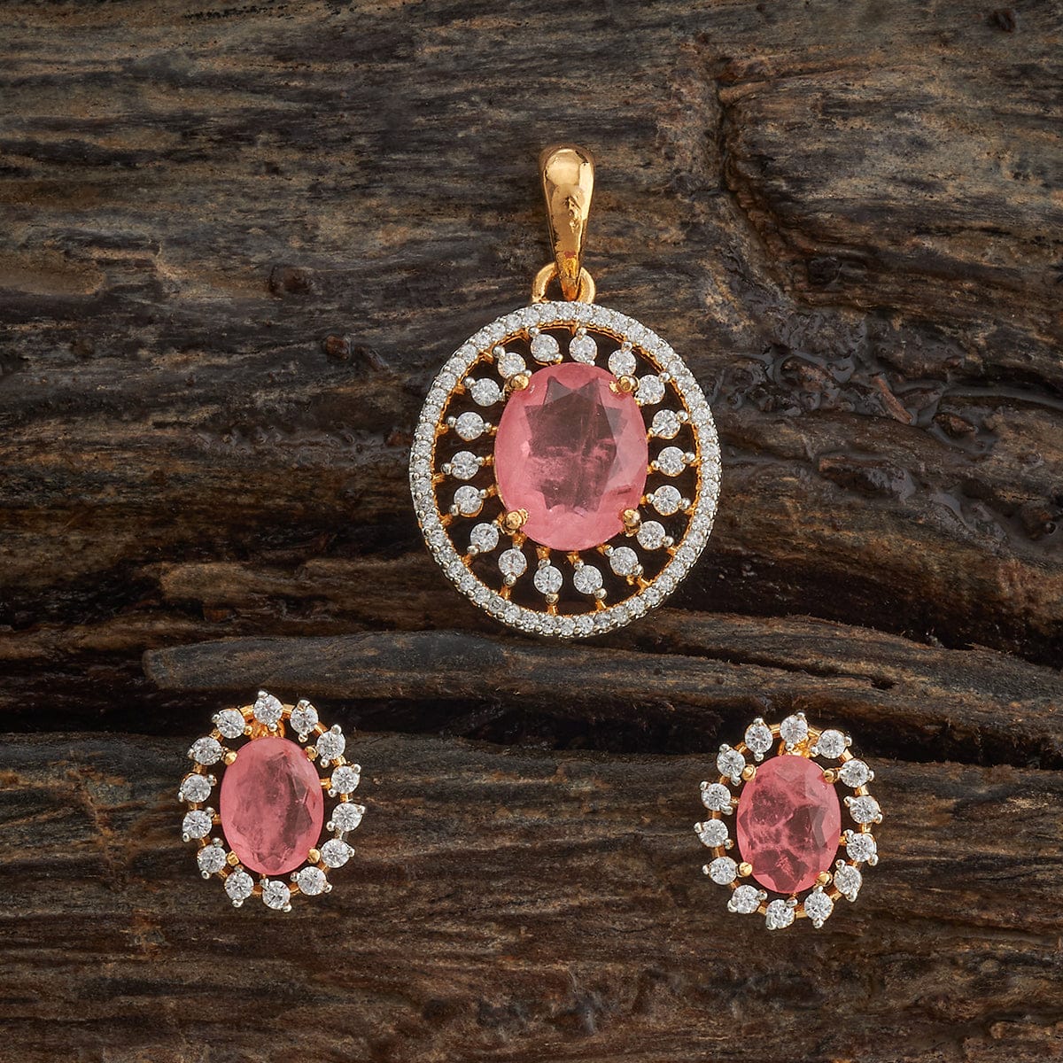 Zircon Pendant Earring 182055 - Image 5