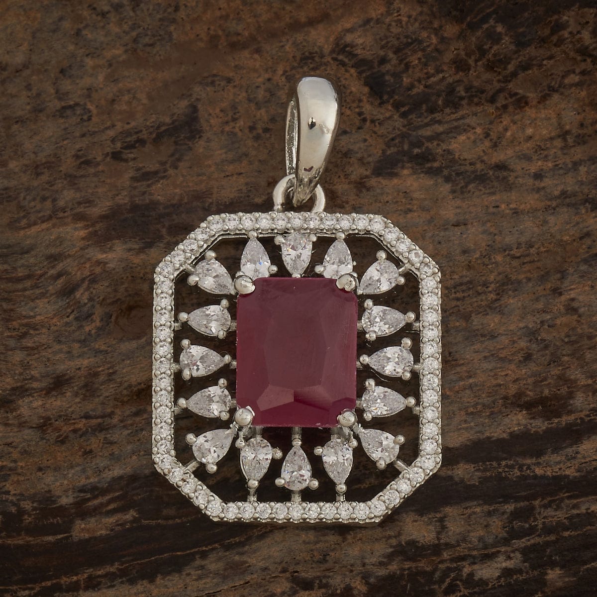 Zircon Pendant Earring 182056 - Image 5
