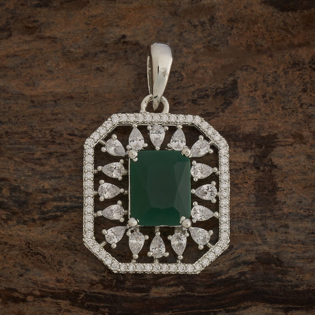 Zircon Pendant Earring 182056 - Image 7
