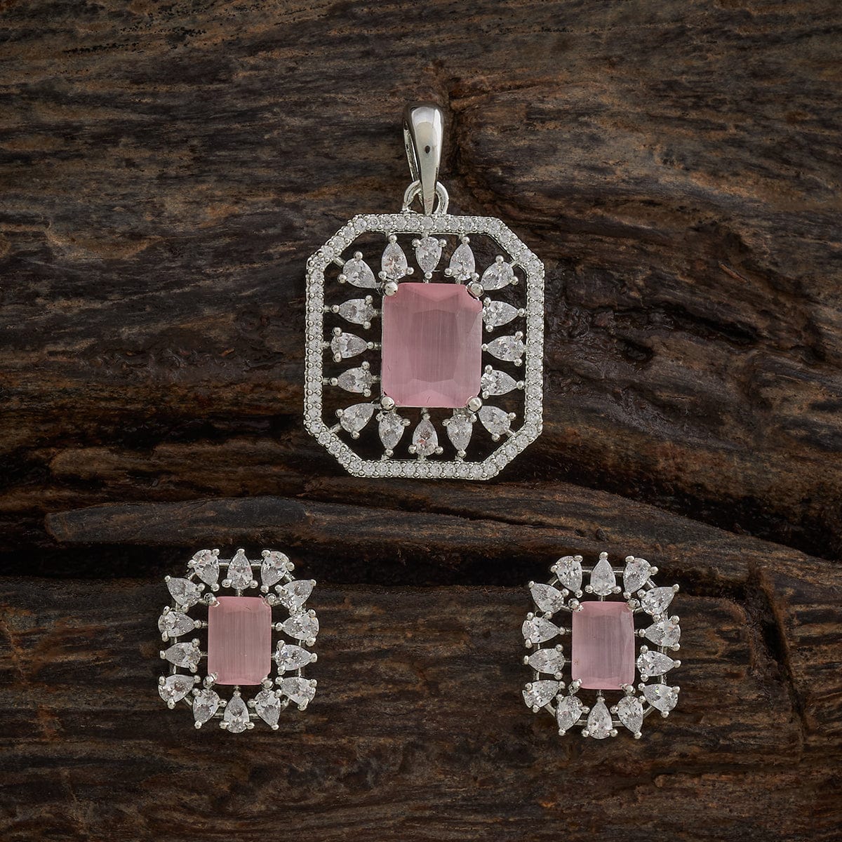 Zircon Pendant Earring 182056 - Image 8