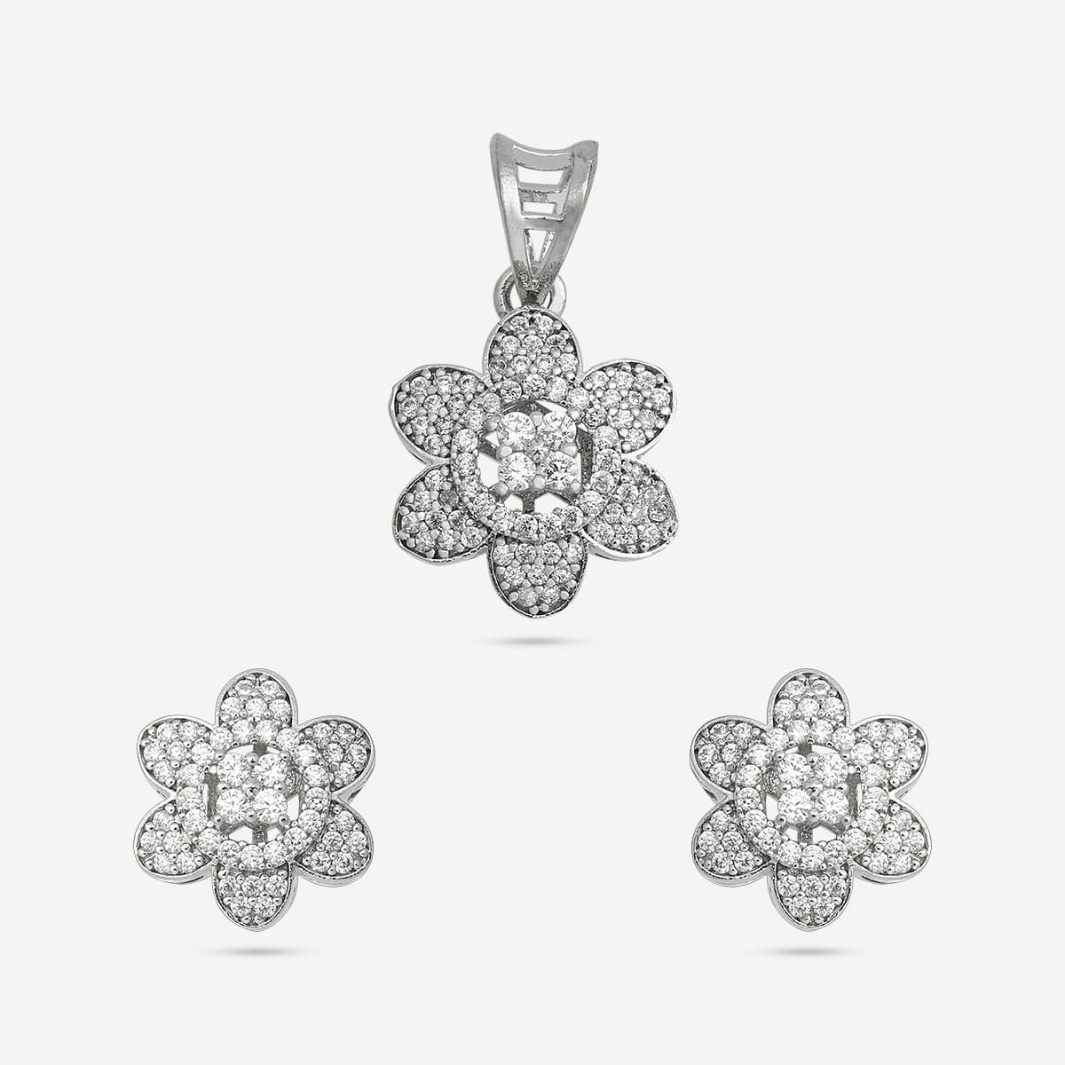 Zircon Pendant Earring 182484 - Image 6