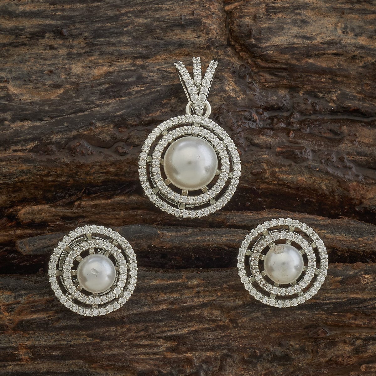 Zircon Pendant Earring 182486 - Image 5