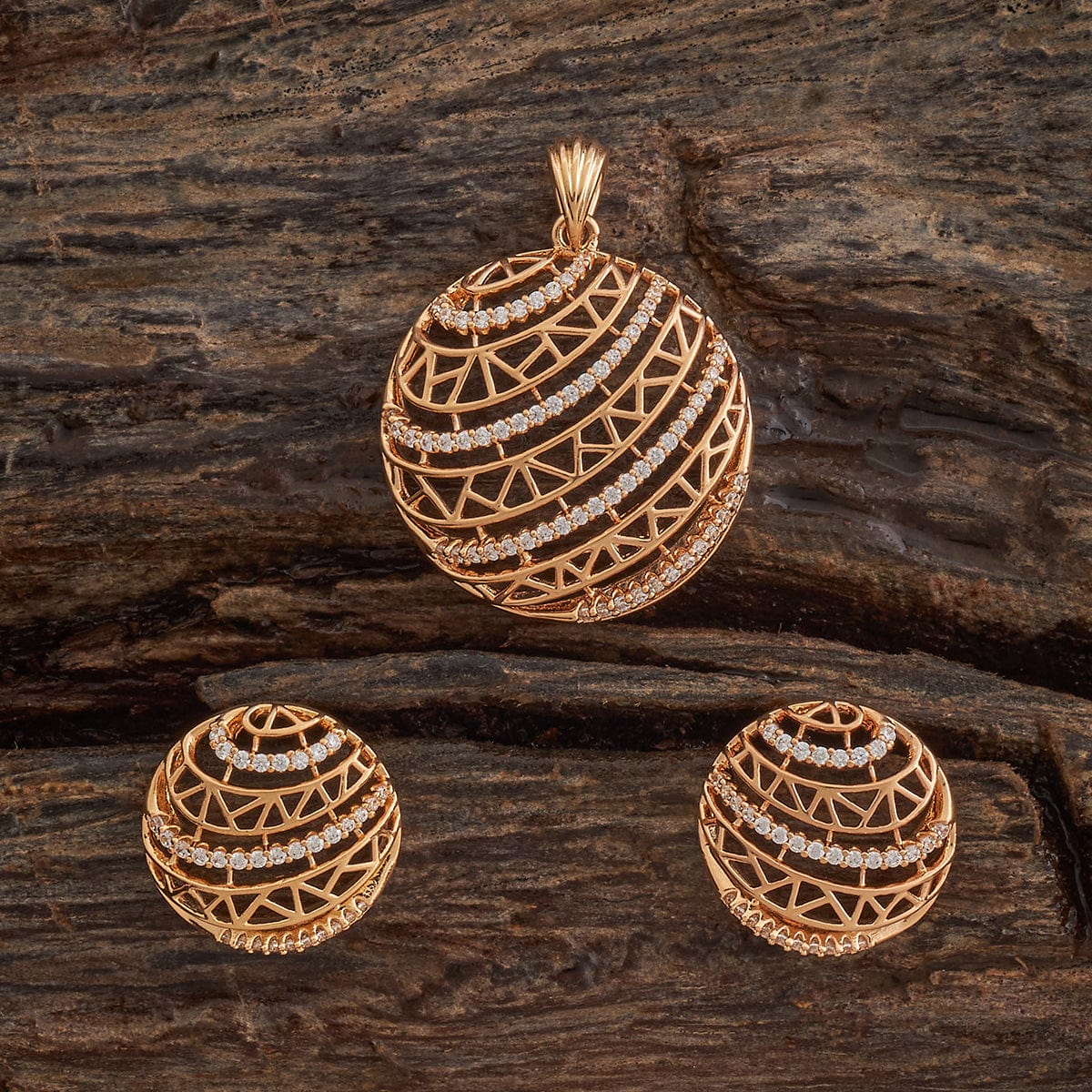 Zircon Pendant Earring 184738 - Image 4