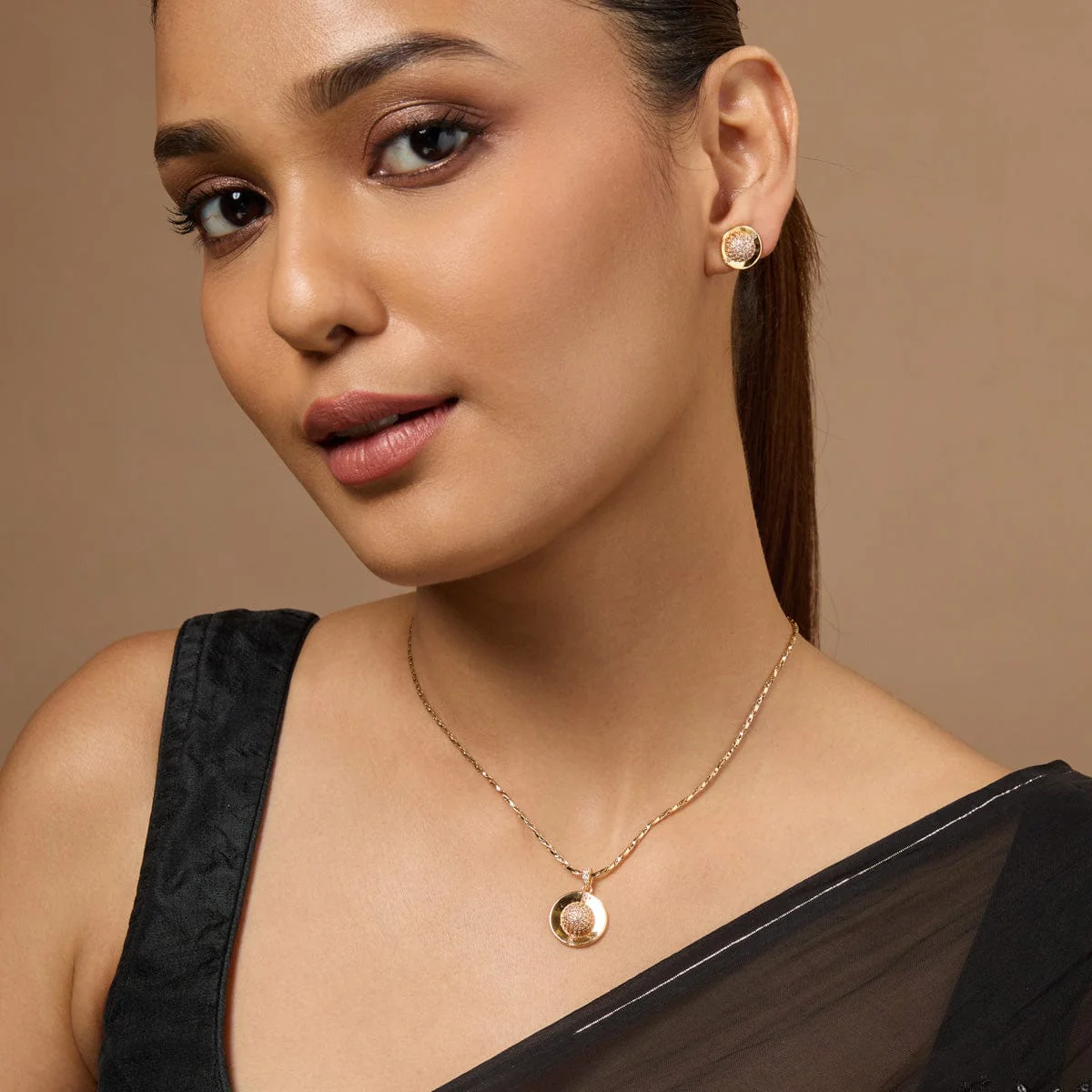 Zircon Pendant Earring 187119 - Image 3