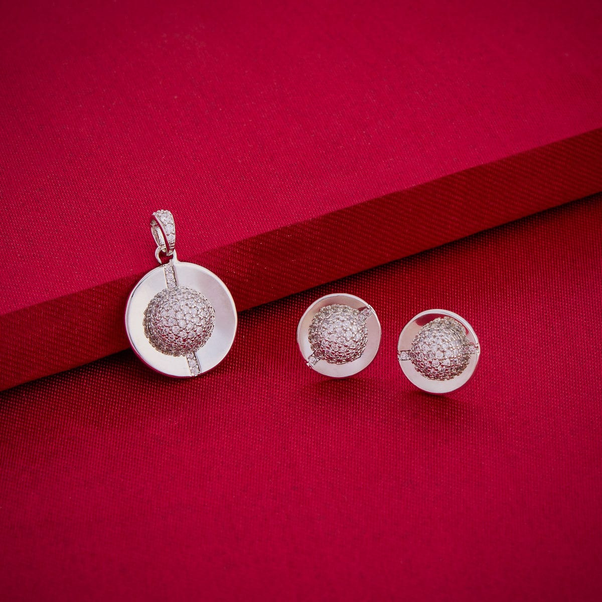 Zircon Pendant Earring 187119 - Image 7