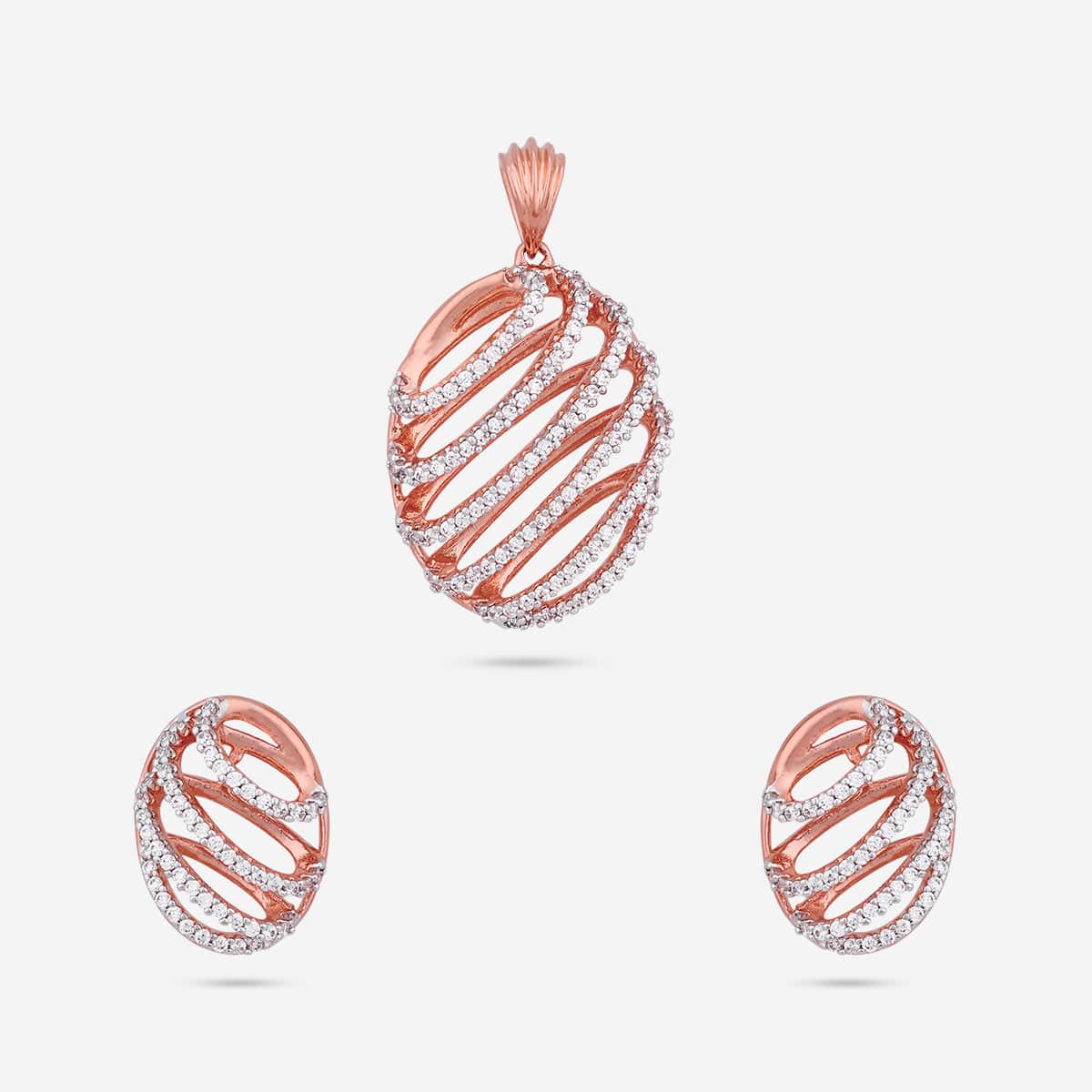 Zircon Pendant Earring 187700 - Image 6