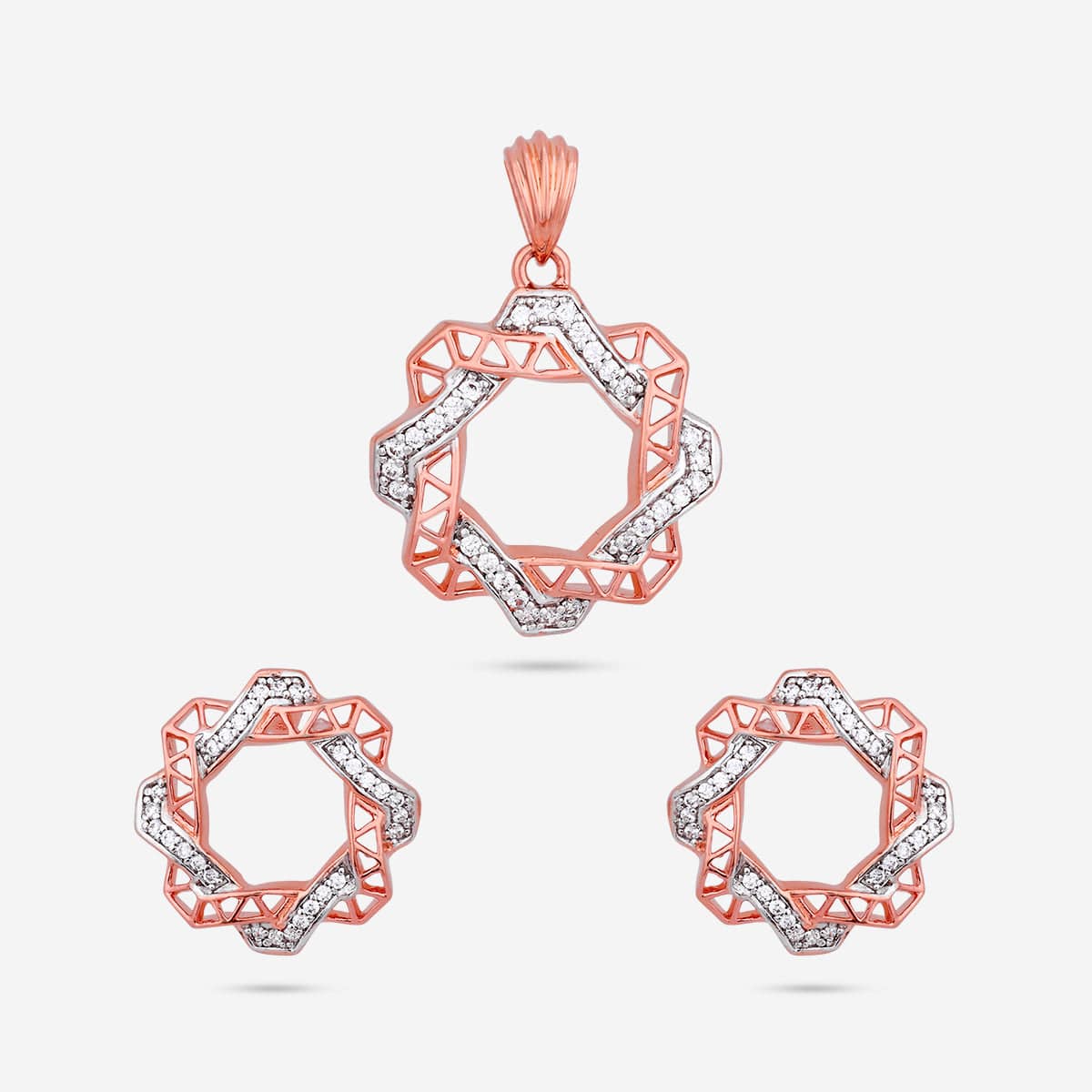 Zircon Pendant Earring 187701 - Image 6